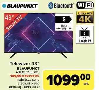 Carrefour Telewizor 43'' 43ugc5500s Blaupunkt oferta