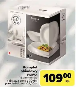 Carrefour Komplet obiadowy parma Bormioli Rocco oferta