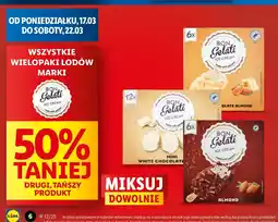 Lidl Lody migdałowe Bon Gelati oferta