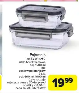 Carrefour Zestaw pojemników MI oferta