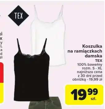 Carrefour Koszulka damska TEX oferta