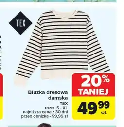 Carrefour Bluzka damska TEX oferta