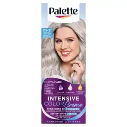 Carrefour Palette Intensive Color Creme Farba do włosów świetlisty srebrny blond 9.5-21 oferta