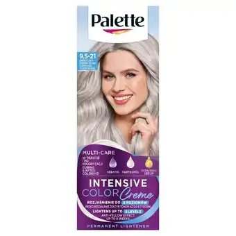 Carrefour Palette Intensive Color Creme Farba do włosów świetlisty srebrny blond 9.5-21 oferta