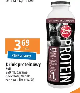 E.Leclerc Napój karmelowy Zott Protein oferta