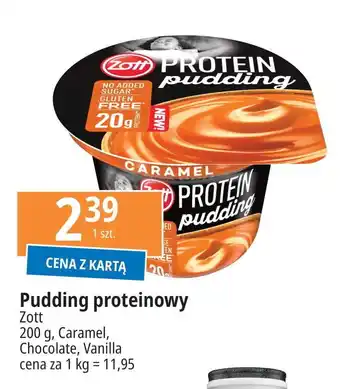 E.Leclerc Pudding czekoladowy Zott Protein oferta