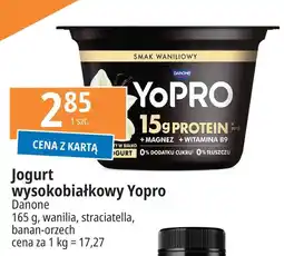 E.Leclerc Jogurt proteinowy banan-orzech Danone Yopro oferta