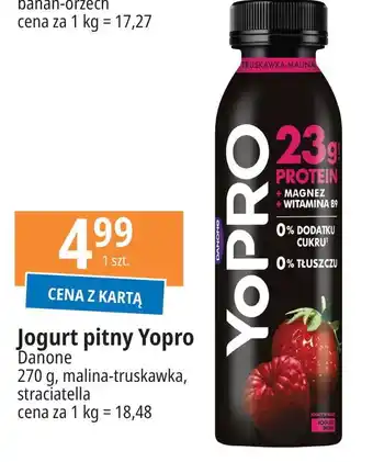 E.Leclerc Jogurt stracciatella Danone Yopro oferta