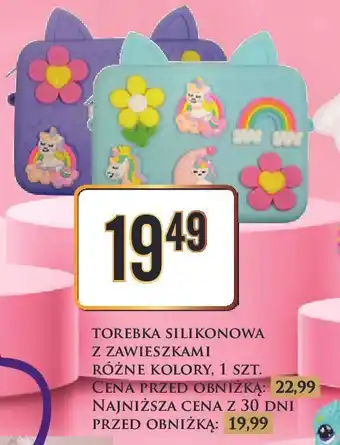 Dino Torebka silikonowa z zawieszkami oferta