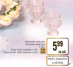 Dino Kieliszek szklany do jajka kurczak oferta