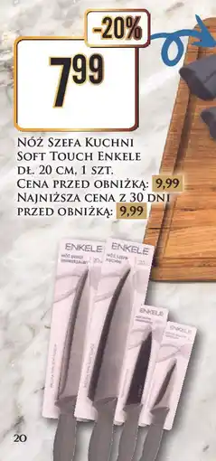 Dino Nóż szefa kuchni soft touch 20 cm oferta