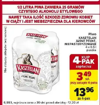 Globi Piwo Kasztelan Jasne Pełne oferta