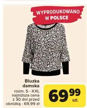 Carrefour Bluza damska s-xxl oferta