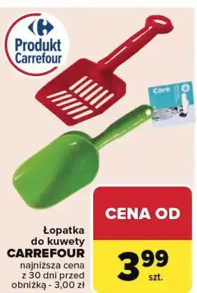 Carrefour Łopatka do kuwety Carrefour oferta