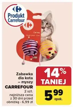 Carrefour Zabawka dla kota Carrefour oferta