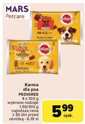 Carrefour Karma dla psa wołowina Pedigree oferta