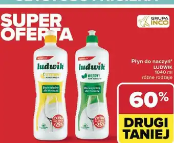 Carrefour Płyn do mycia naczyń cytrynowy Ludwik oferta