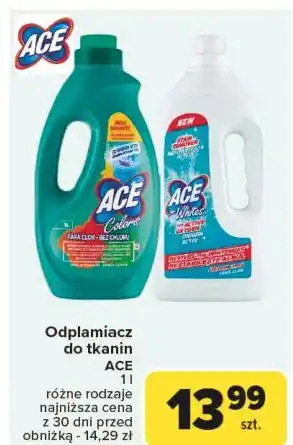 Carrefour Odplamiacz Ace Whites oferta