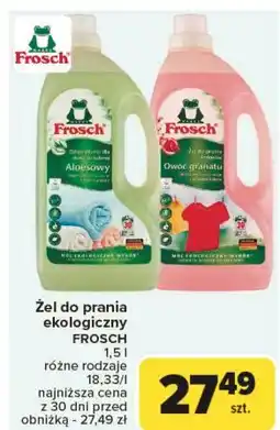 Carrefour Żel do prania owoc granatu Frosch oferta