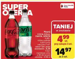 Carrefour Napój Sprite Zero oferta