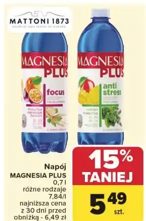 Carrefour Napój anti stress Magnesia Plus oferta