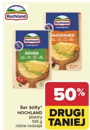 Carrefour Ser maasdamer plastry Hochland oferta