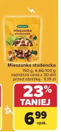 Carrefour Mieszanka studencka Bakalland oferta