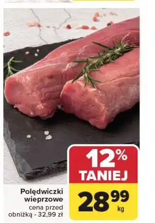 Carrefour Polędwiczka wieprzowa oferta