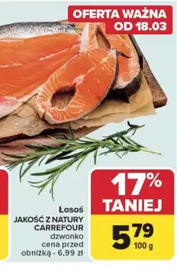 Carrefour Łosoś dzwonka Jakość Z Natury Carrefour oferta