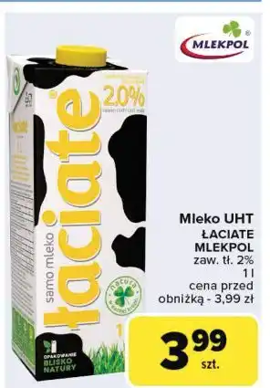 Carrefour Mleko 2% Łaciate oferta