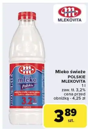 Carrefour Mleko polskie 3.2% Mlekovita oferta