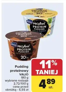 Carrefour Pudding proteinowy czekoladowy Valio Profeel oferta