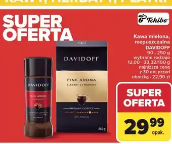 Carrefour Kawa Davidoff Cafe Fine Aroma oferta