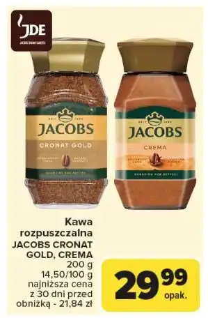 Carrefour Kawa Jacobs Crema oferta