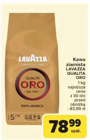 Carrefour Kawa Lavazza Qualita Oro oferta