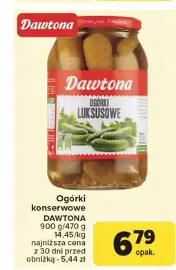 Carrefour Ogórki luksusowe Dawtona oferta