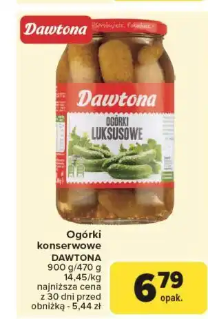 Carrefour Ogórki luksusowe Dawtona oferta