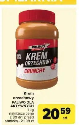 Carrefour Krem orzechowy naturalny crunchy Naturavena oferta