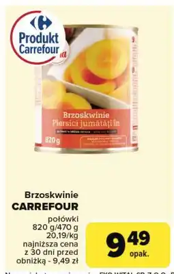 Carrefour Brzoskwinie premium Carrefour oferta