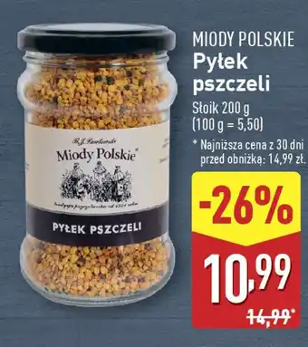 ALDI MIODY POLSKIE Pyłek pszczeli oferta