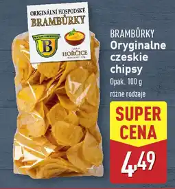 ALDI BRAMBŮRKY Oryginalne czeskie chipsy oferta