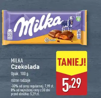 ALDI MILKA Czekolada oferta