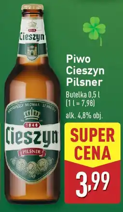 ALDI Piwo Cieszyn Pilsner oferta