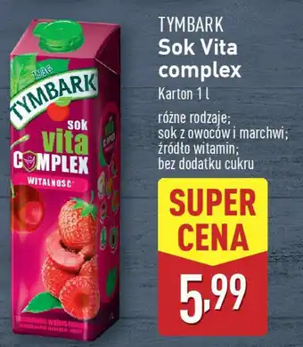 ALDI TYMBARK Sok Vita complex oferta