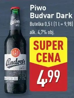 ALDI Piwo Budvar Dark oferta