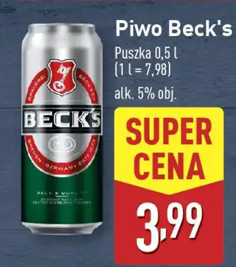 ALDI Piwo Beck's oferta