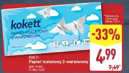 ALDI KOKETT Papier toaletowy 2-warstwowy oferta