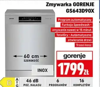 Neopunkt Zmywarka Gorenje oferta