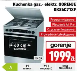 Neopunkt Kuchenka gazowo-elektryczna Gorenje oferta