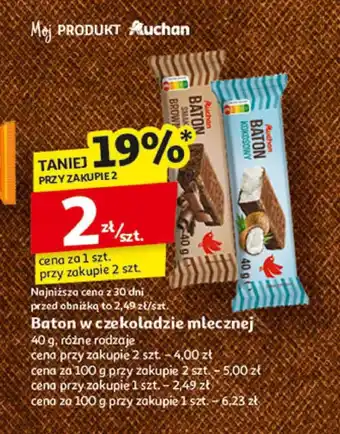 Auchan Baton Auchan oferta